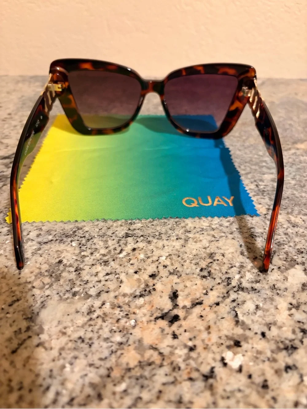 Quay Australia Tortoiseshell Frame with Brown Lenses Sunglasses